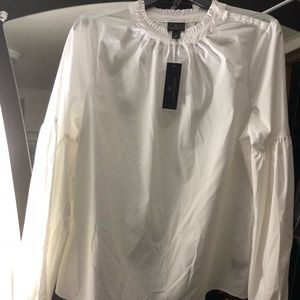 Worthington white blouse